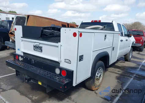 2019 Chevrolet Silverado 2500Hd Wt from USA, damaged, VIN 2GB2CREG7K1212609